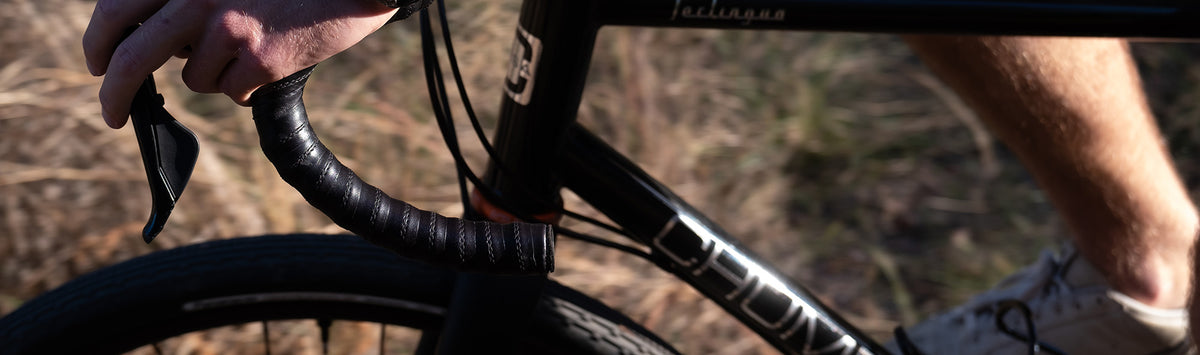 Leh Cycling Goods — Handcrafted Leather Bar Tape & Grips