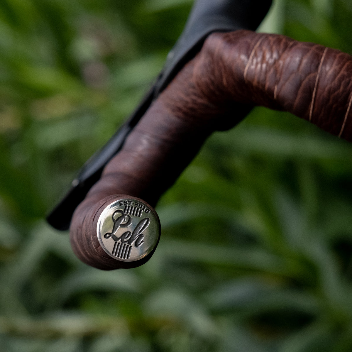 Bar Caps / Acid Etched Nickel Silver Leh Cycling