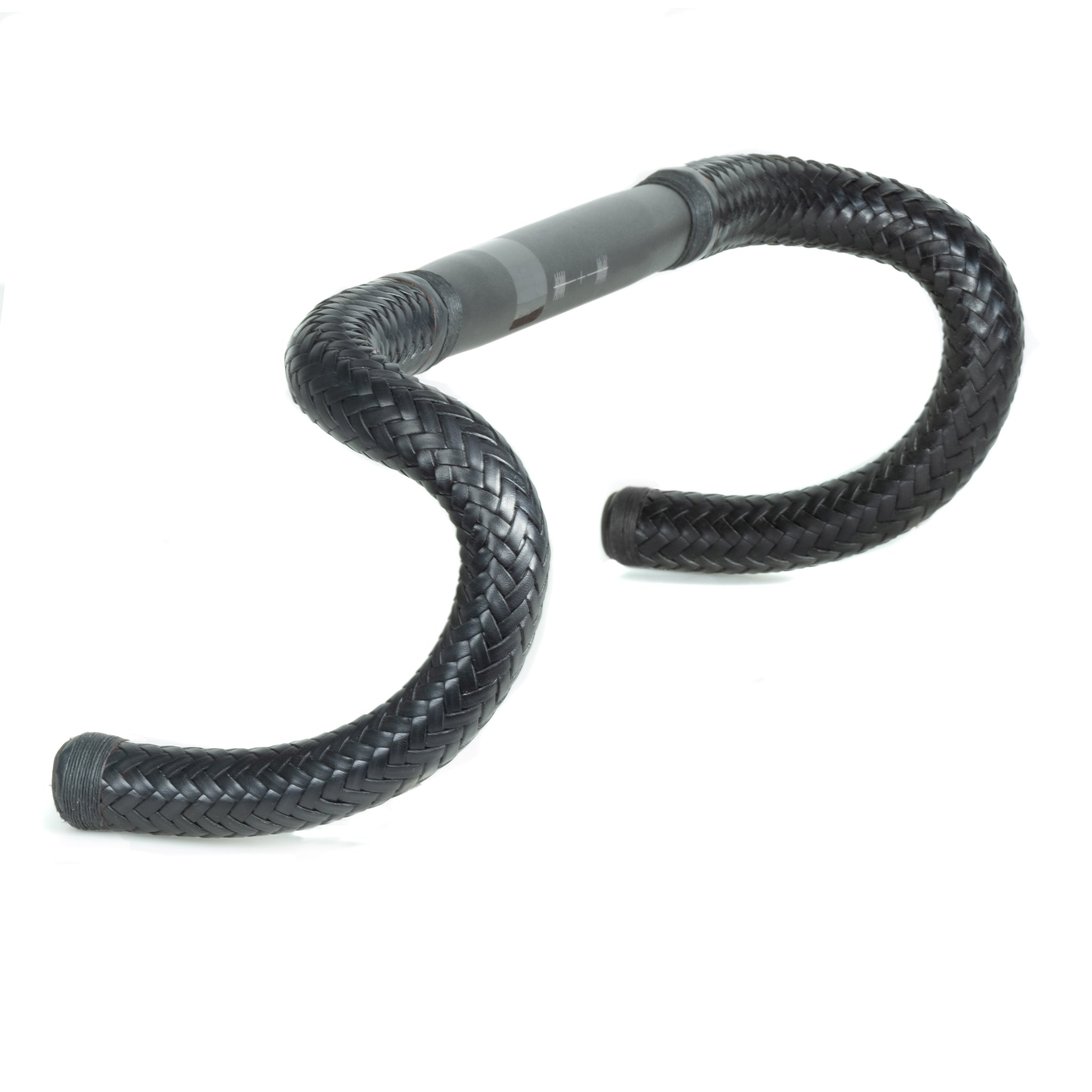 Woven Leather Full Track Grips Black – Leh Cycling