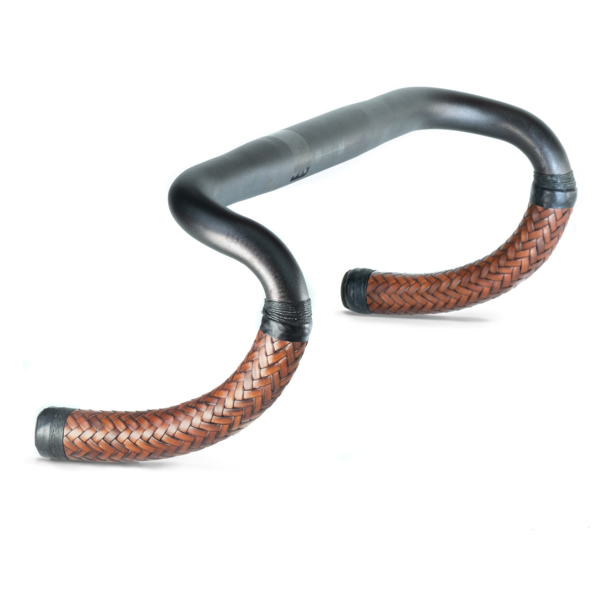 Woven Leather Short Track Grips Saddle Brown – Leh Cycling